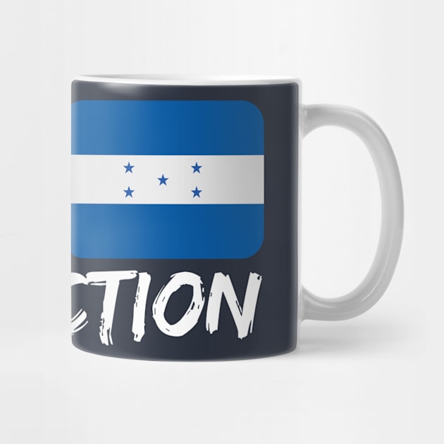 Italian Plus Honduran Perfection Heritage Flag Gift by Just Rep It!!